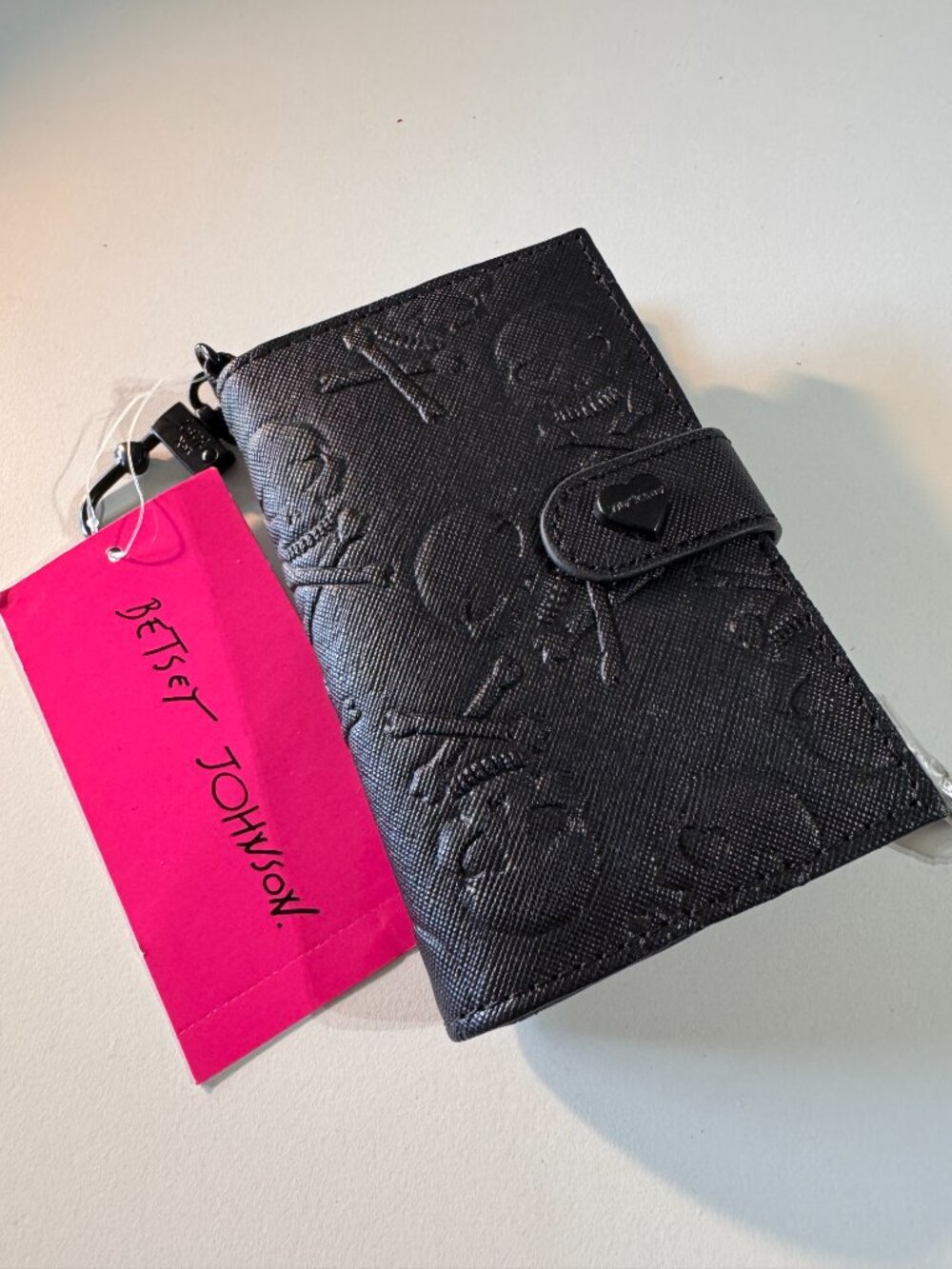 BETSEY JOHNSO Skull Wallet